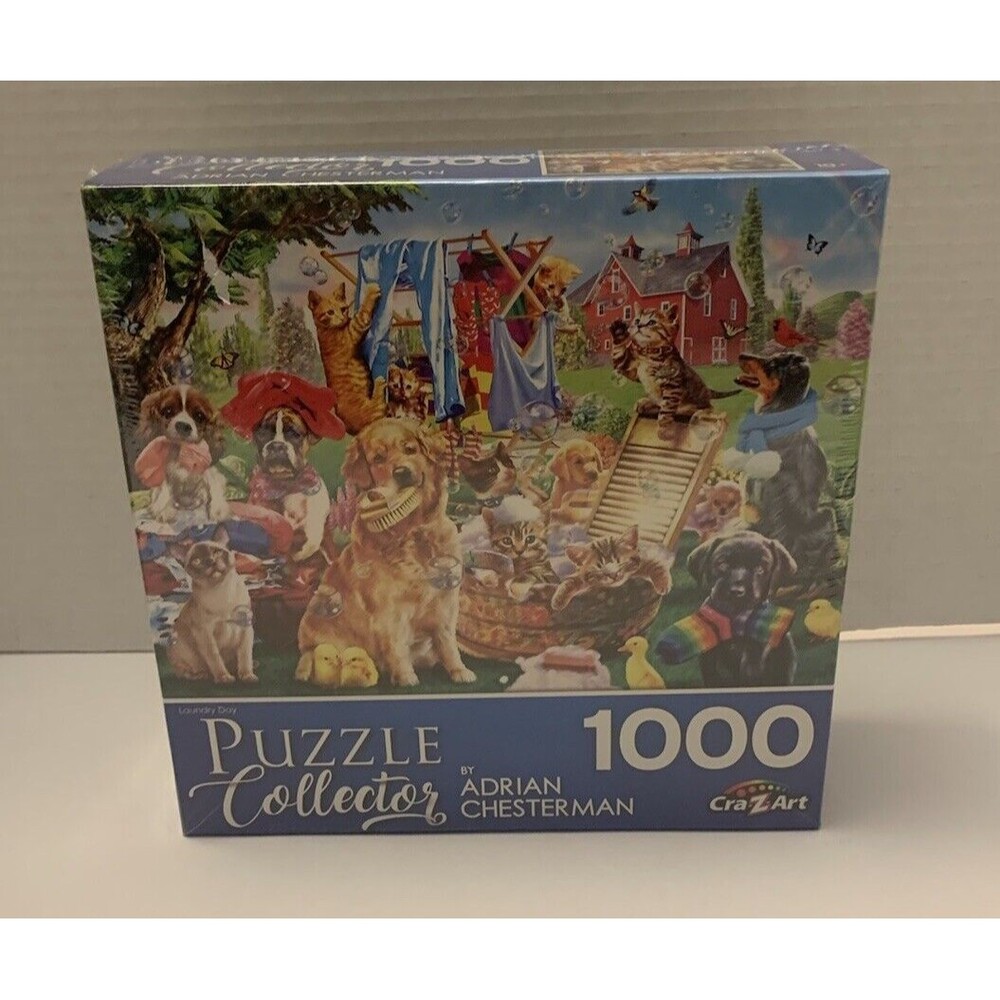 Cra-Z-Art  Puzzle Collector by Howard Robinson 1000 Pcs Playful Dolphins